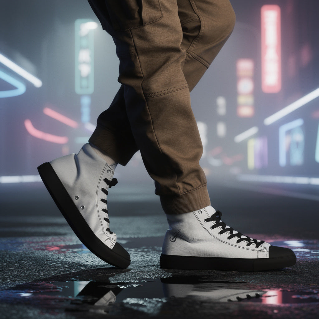 PeacefullyMysoul – Midnight Frequency High Tops