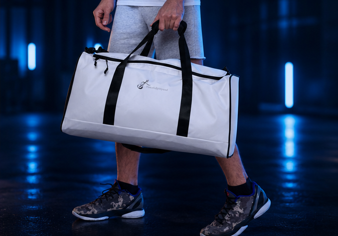 Midnight Carry All-Over Print Duffle Bag