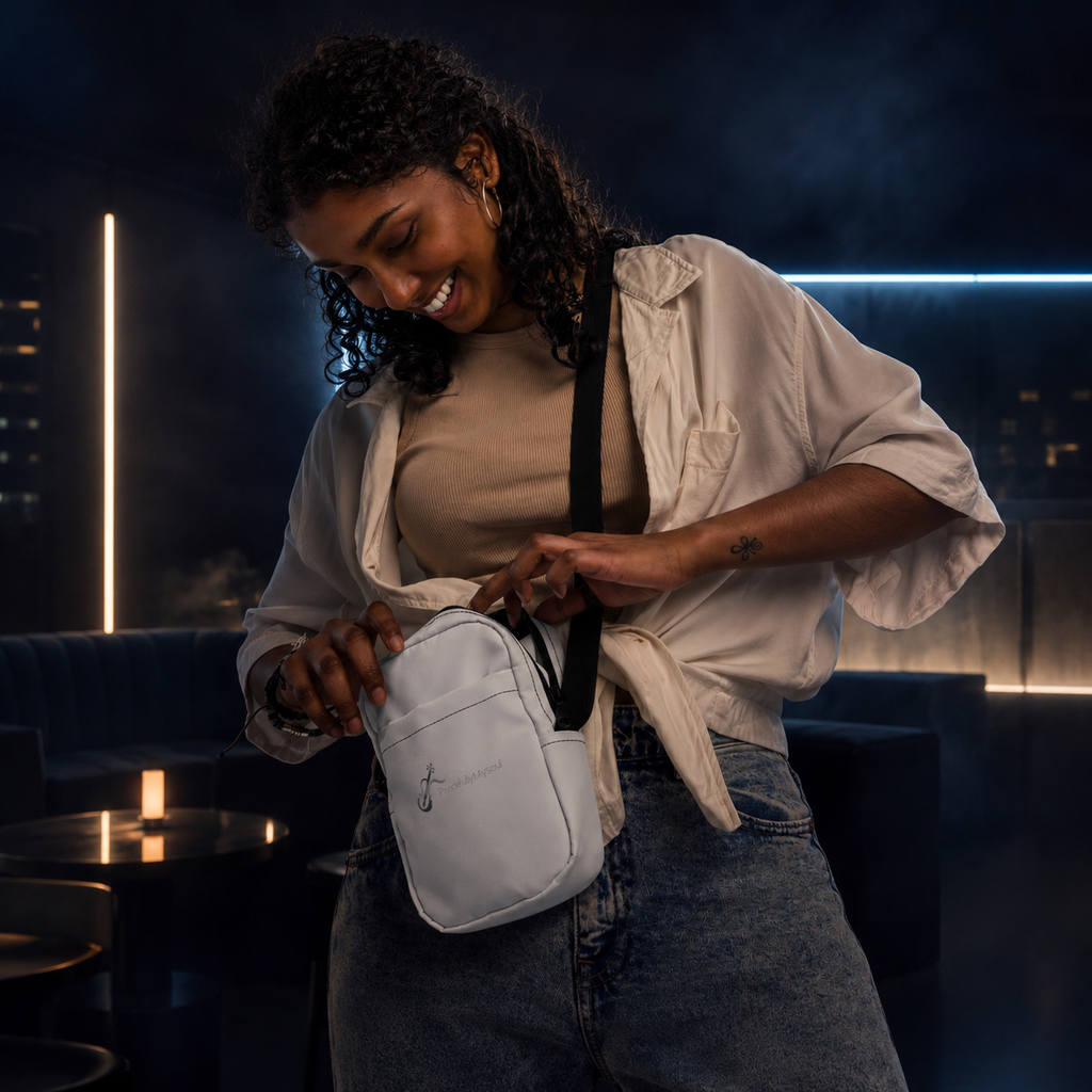 Midnight Cinematic Utility Crossbody Bag